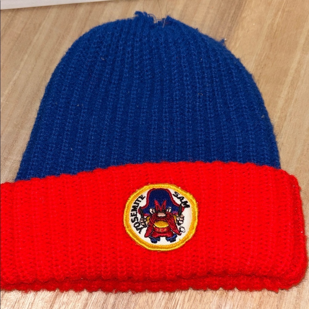 Vintage Yosemite Sam Beanie knit cap Bugs Bunny and his Friends Warner Bros Inc